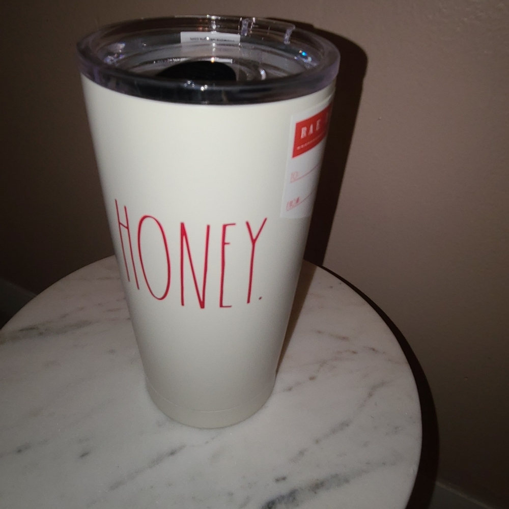 Rae Dunn Honey Travel Mug